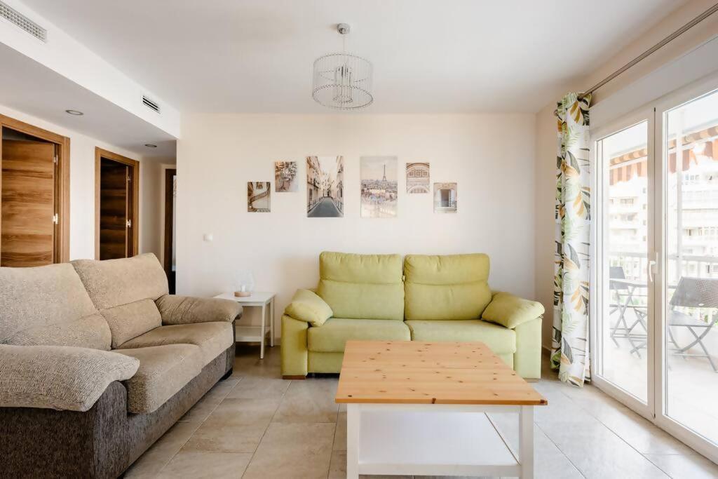 Amplio Con Vistas Al Mar Y Piscina En Benalmadena Apartment ภายนอก รูปภาพ